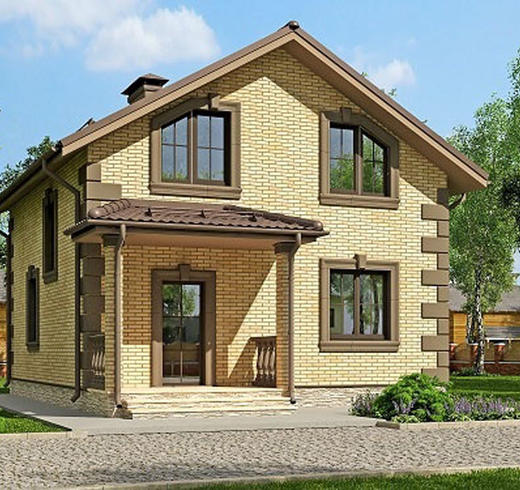 Каменный дом КД-025