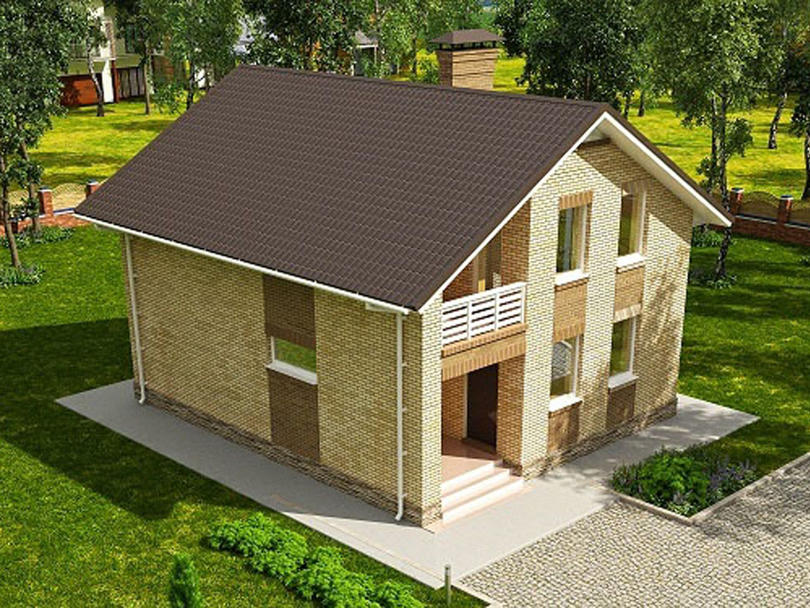 Проект каменного дома КД-029