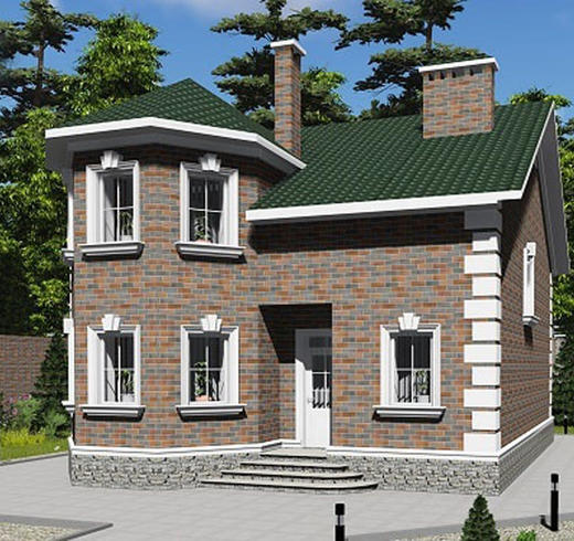 Каменный дом КД-032