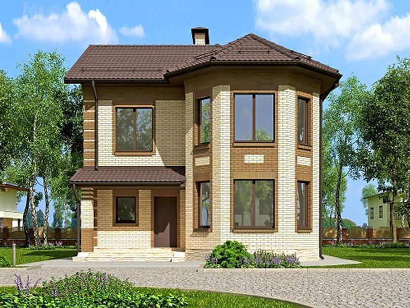 Проект каменного дома КД-041